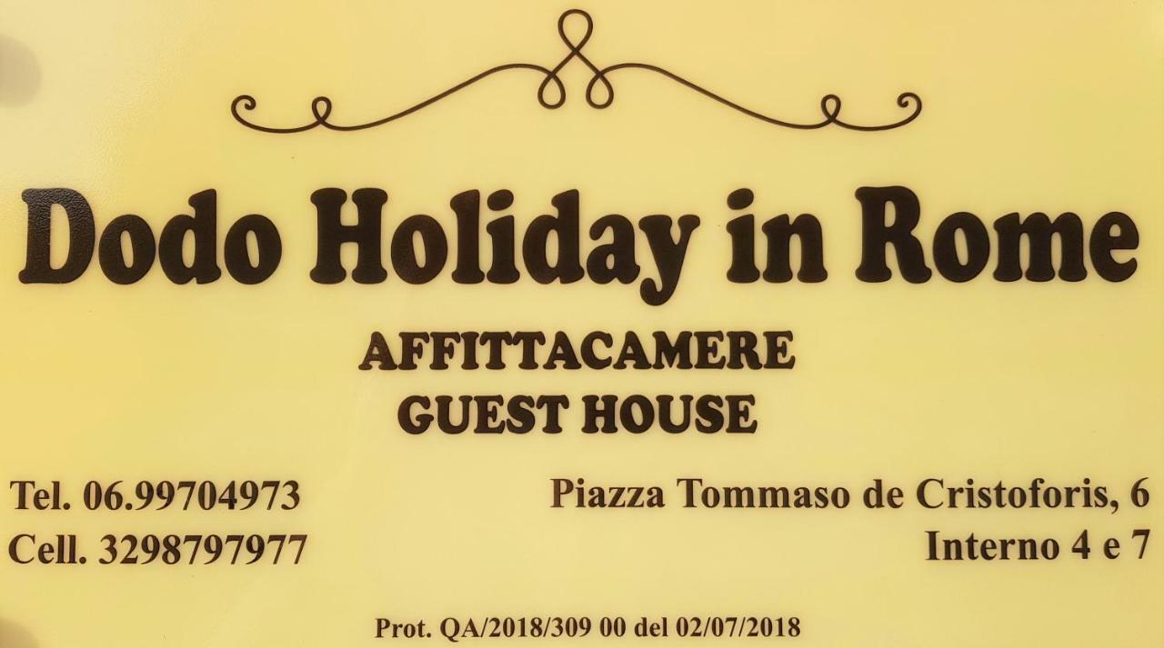 Dodo Holiday In Rome Otel Dış mekan fotoğraf